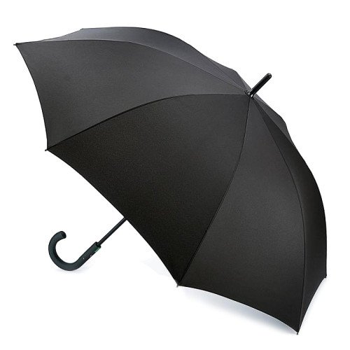 Мужской зонт-трость антишторм Fulton Typhoon-1 G844 Black (Черный)