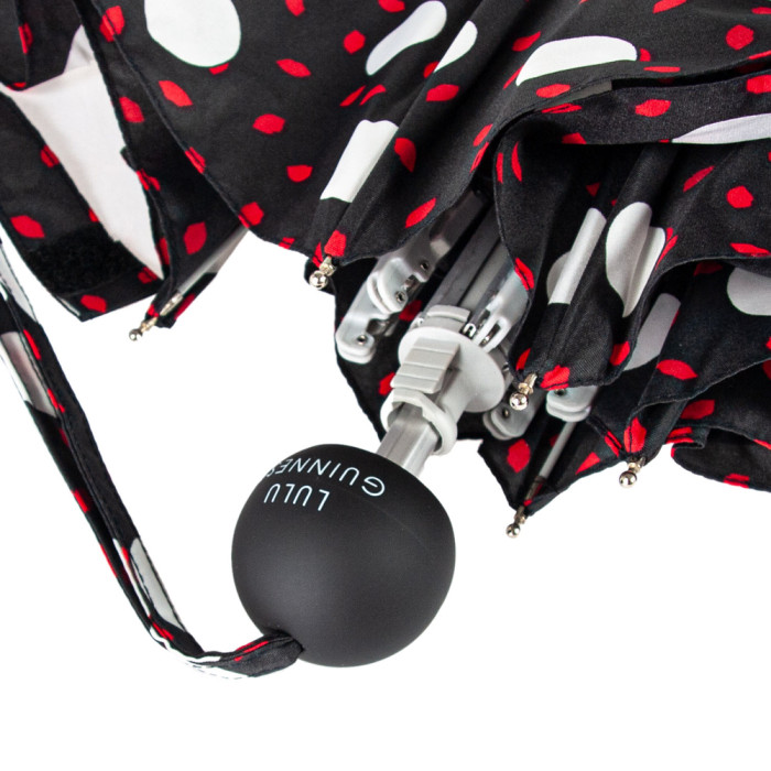 Женский зонт Lulu Guinness by Fulton Minilite-2 L869 Polka Lips (Горошек)