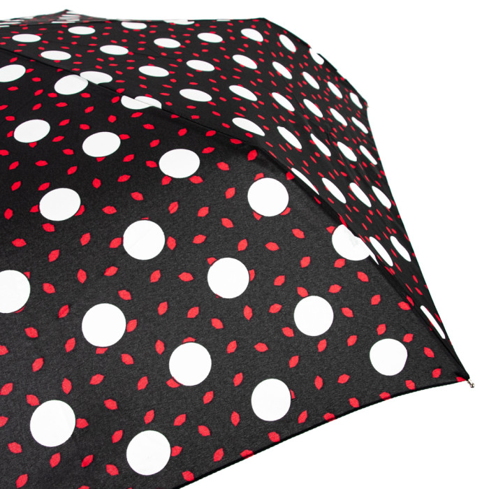 Жіноча парасолька Lulu Guinness by Fulton Minilite-2 L869 Polka Lips (Горошок)