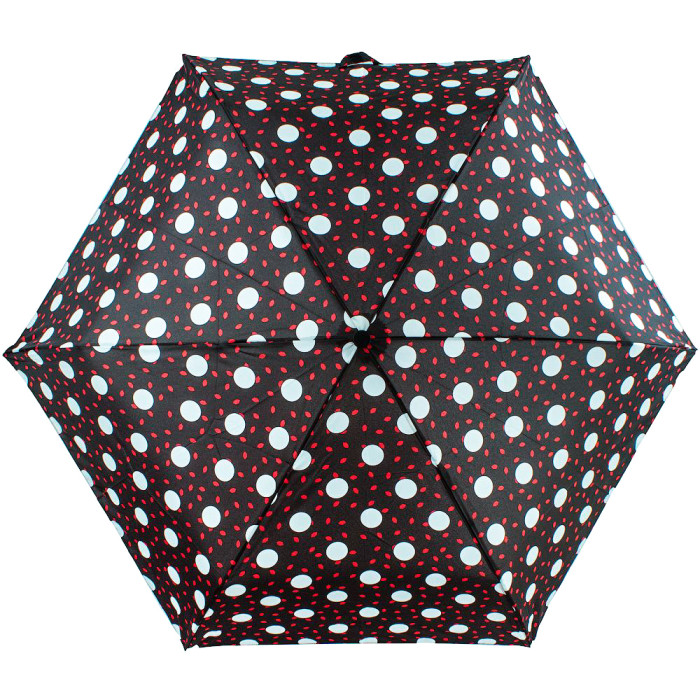 Женский зонт Lulu Guinness by Fulton Minilite-2 L869 Polka Lips (Горошек)