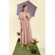 Жіноча парасолька Fulton L926 Curio-2 UV Sketchy Rose (Ескіз троянди)