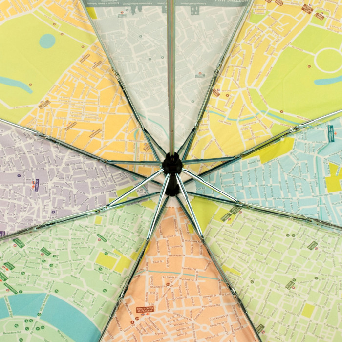 Женский зонт Fulton Brollymap L761 London Map (Карта Лондона)