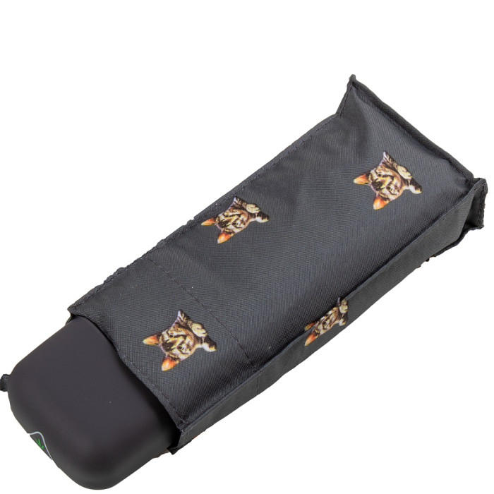 Жіноча міні парасолька Fulton Tiny-2 L501 Meow (Кішки)