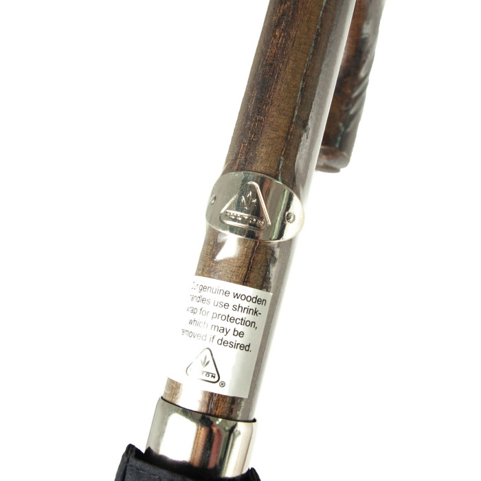 Женский зонт-трость Fulton Hampstead-1 L893 - Black (Черный)