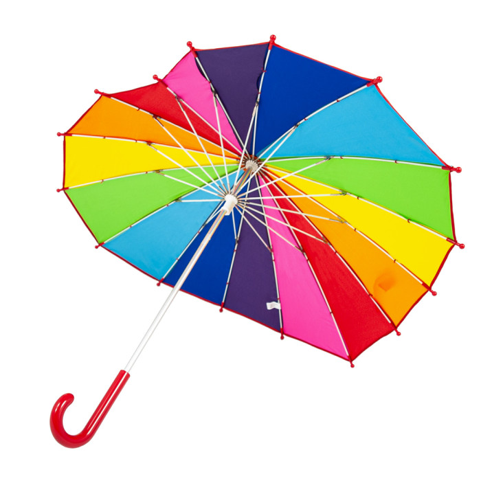 Дитяча парасолька Fulton C932 Heart Junior Rainbow Heart (Райдужне серце)