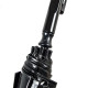 Женский зонт-трость прозрачный Fulton Birdcage-1 L041 Black (Черный)