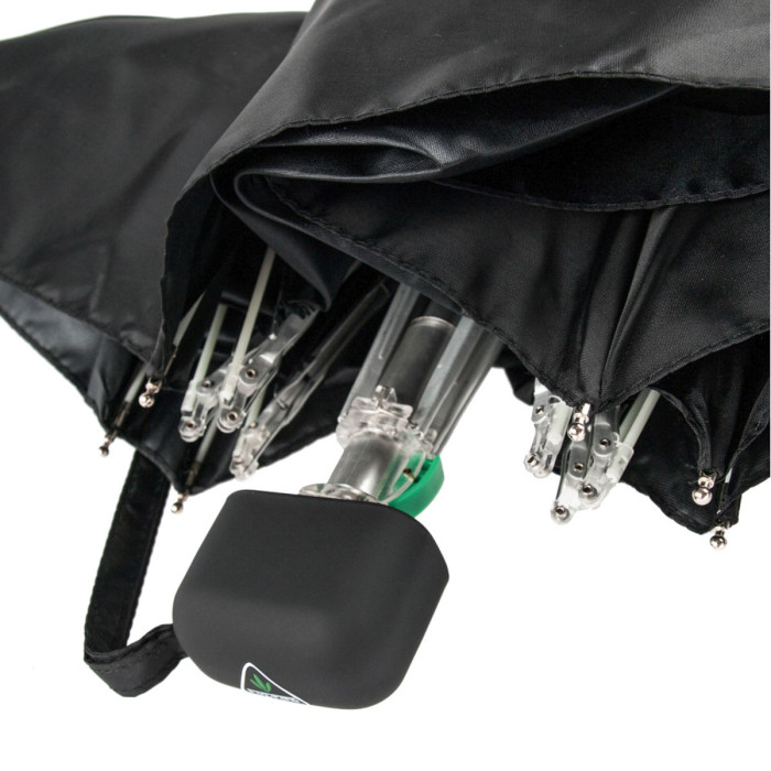 Жіноча міні парасолька Fulton Tiny-1 L500 Black (Чорний)