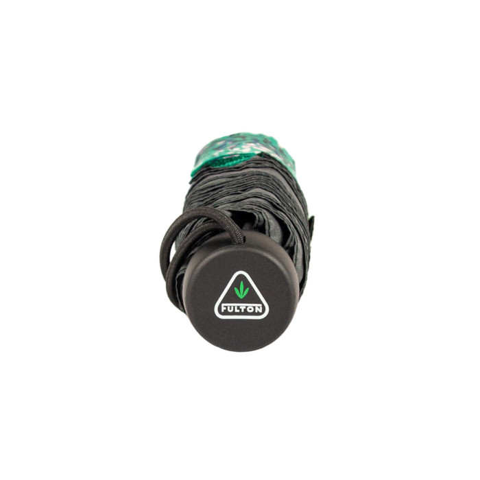 Женский зонт Fulton L902 Superslim-2 Emerald Hearts (Изумрудные сердца)