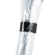 Женский зонт-трость прозрачный Fulton Birdcage-1 L041 Black (Черный)
