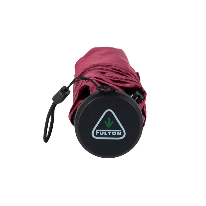 Зонт женский Fulton Aerolite-1 UV L891 Dark Red (Темно-красный)