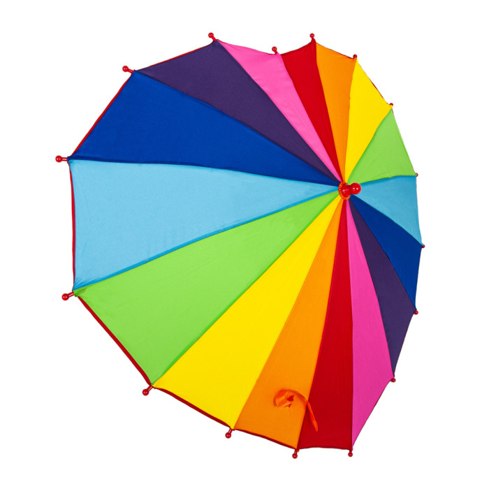 Дитяча парасолька Fulton C932 Heart Junior Rainbow Heart (Райдужне серце)