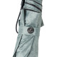 Женский зонт Fulton L924 Parasoleil-2 UV Charcoal Chambray (Серый)