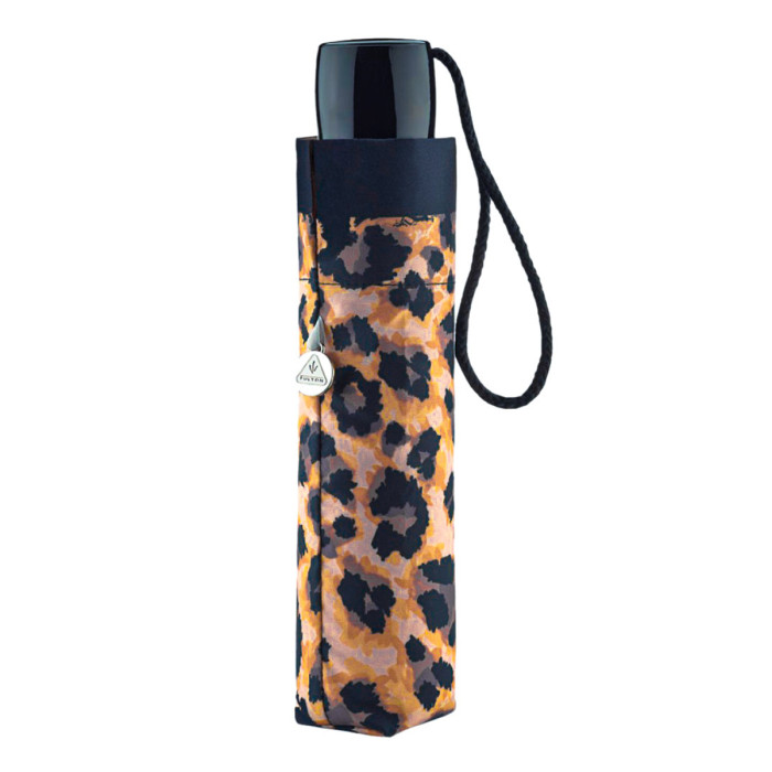 Жіноча парасолька Fulton L354 Minilite-2 Painted Leopard (Мальований леопард)