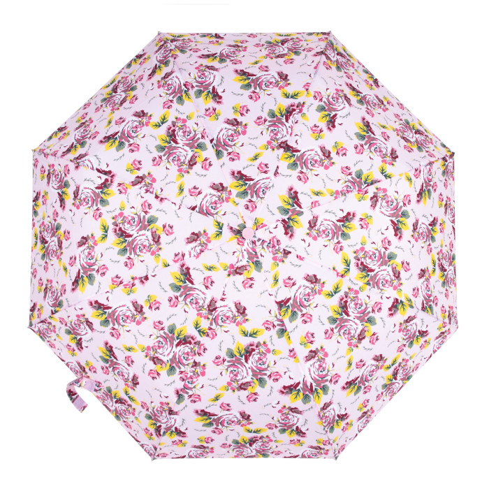 Жіноча парасолька Fulton L354- Minilite-2 Pink Floral (Рожеві квіти)