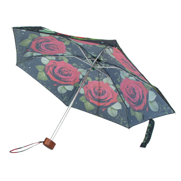 Жіноча міні (кишенькова) парасолька Fulton L501 Tiny-2 Huge Rose (Велична троянда)