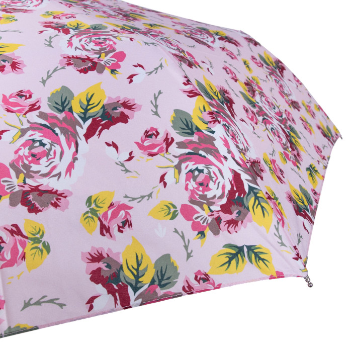 Жіноча парасолька Fulton L354- Minilite-2 Pink Floral (Рожеві квіти)