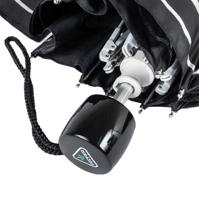 Жіноча парасолька Fulton L354 Minilite-2 Silver Stripes (Срібні смуги)