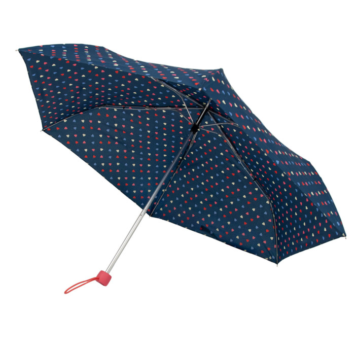Жіноча парасолька Fulton L553 Superslim-2 Ditsy Hearts (Сердечки)