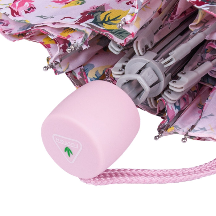 Жіноча парасолька Fulton L354- Minilite-2 Pink Floral (Рожеві квіти)