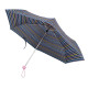 Женский зонт Fulton L553 Superslim-2 Rainbow Pinstripes (Разноцветные полосы)