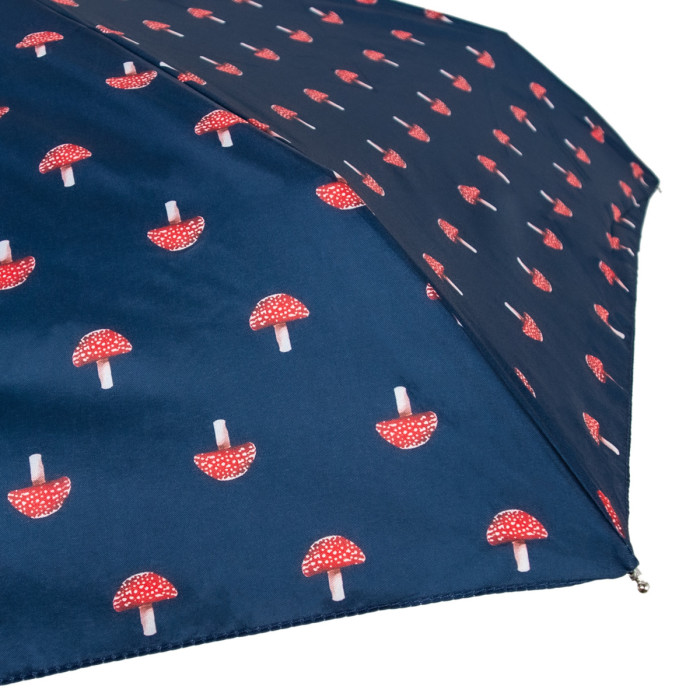 Жіноча міні (кишенькова) парасолька Fulton L501 Tiny-2 Mushrooms (Гриби) 