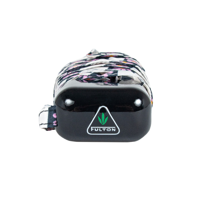 Женский мини (карманный) зонтик Fulton L501 Tiny-2 Flower Check (Цветочная клетка)