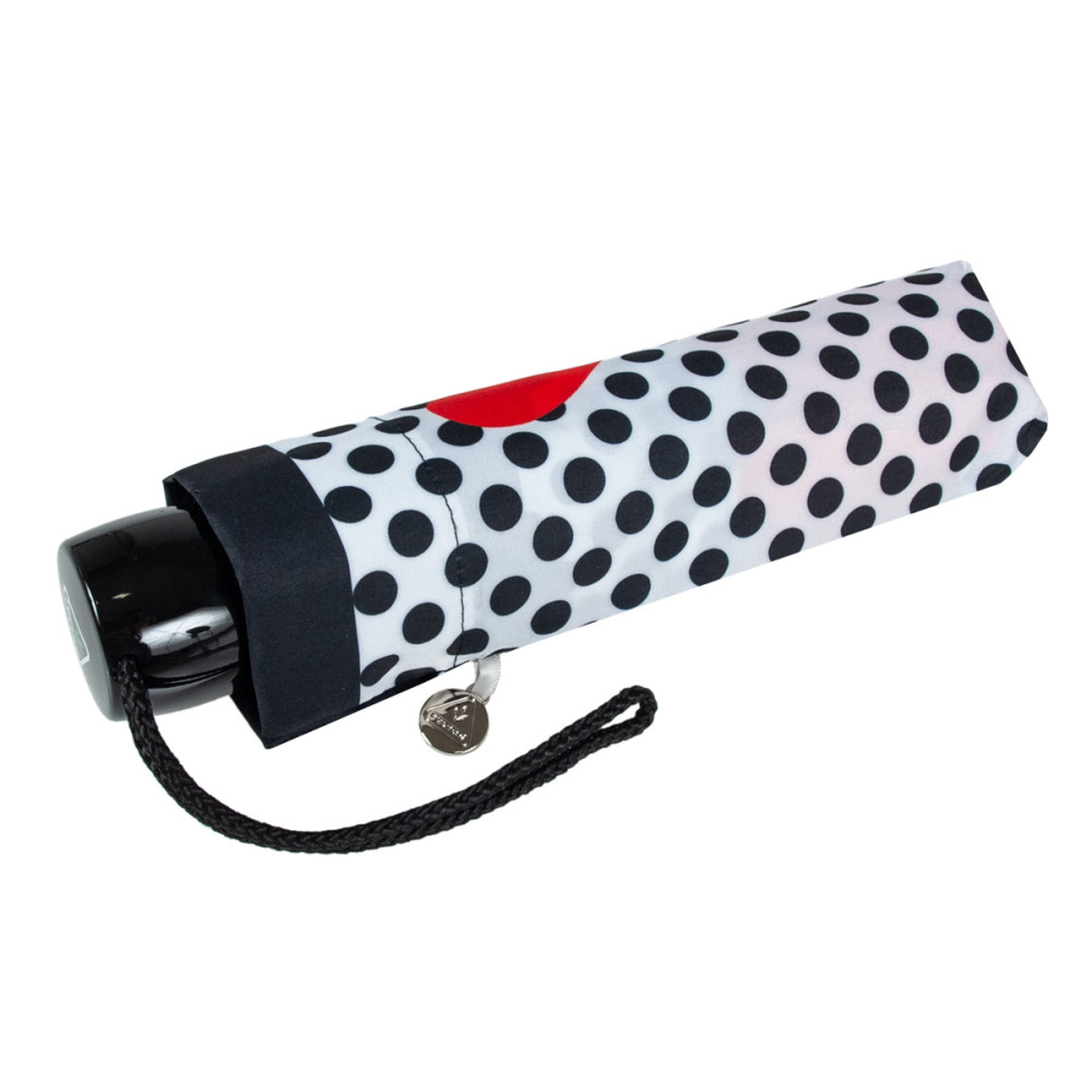 Женский зонт Fulton L354 Minilite-2 Love Heart Spot (Сердца)