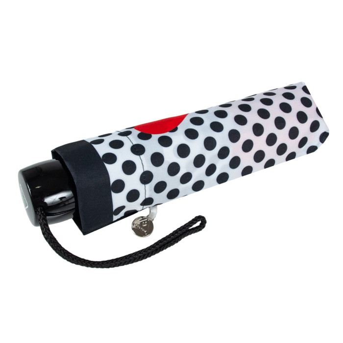 Женский зонт Fulton L354 Minilite-2 Love Heart Spot (Сердца)
