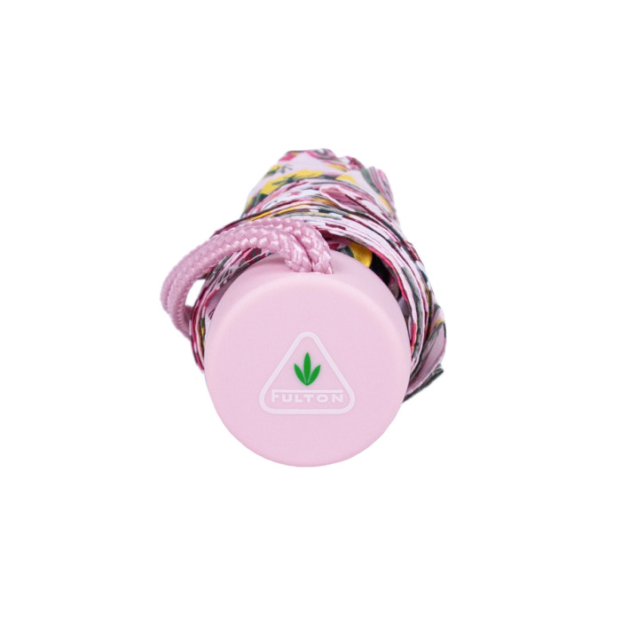 Жіноча парасолька Fulton L354- Minilite-2 Pink Floral (Рожеві квіти)