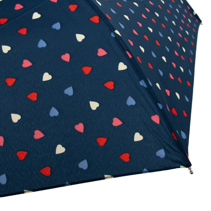 Жіноча парасолька Fulton L553 Superslim-2 Ditsy Hearts (Сердечки)