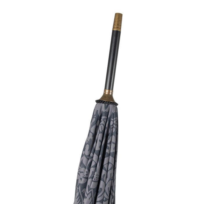 Женский зонт-трость Fulton L936 Morris & Co Hampstead UV Strawberry Thief Graphite (Графит)