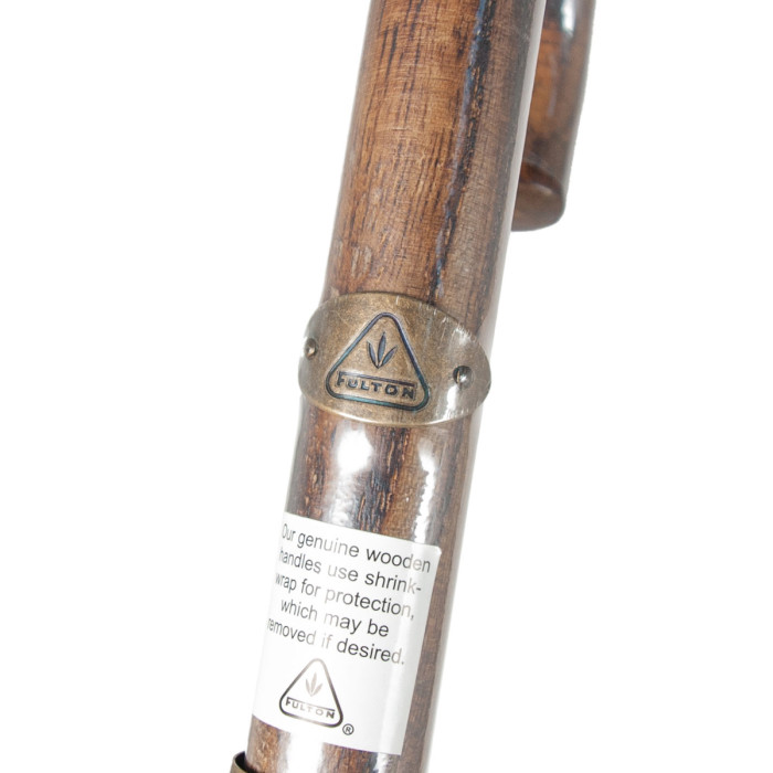 Женский зонт-трость Fulton L936 Morris & Co Hampstead UV Strawberry Thief Graphite (Графит)