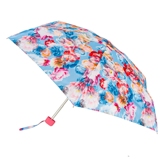 Женский мини (карманный) зонтик Fulton L501 Pretty Peony (Милый пион)