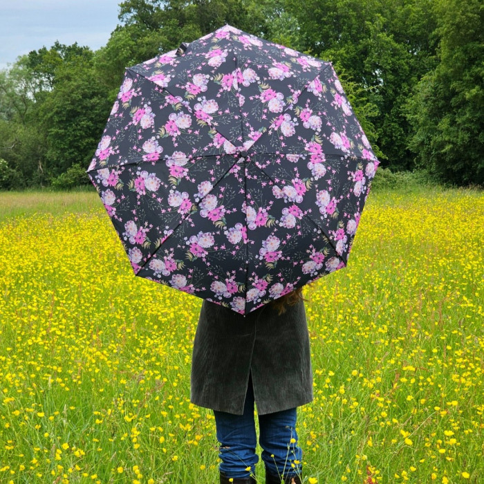 Жіноча парасолька Fulton L354 Minilite-2 Delicate Floral (Ніжні квіти)