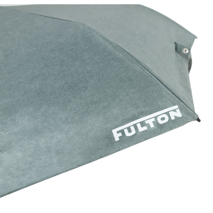 Жіноча парасолька Fulton L924 Parasoleil-2 UV Charcoal Chambray (Сірий)