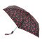 Женский мини (карманный) зонт Fulton L501 Tiny-2 Houndstooth Poppy (Маки)