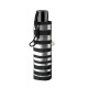 Женский зонт Fulton L354 Minilite-2 Silver Stripes (Серебряные полосы)
