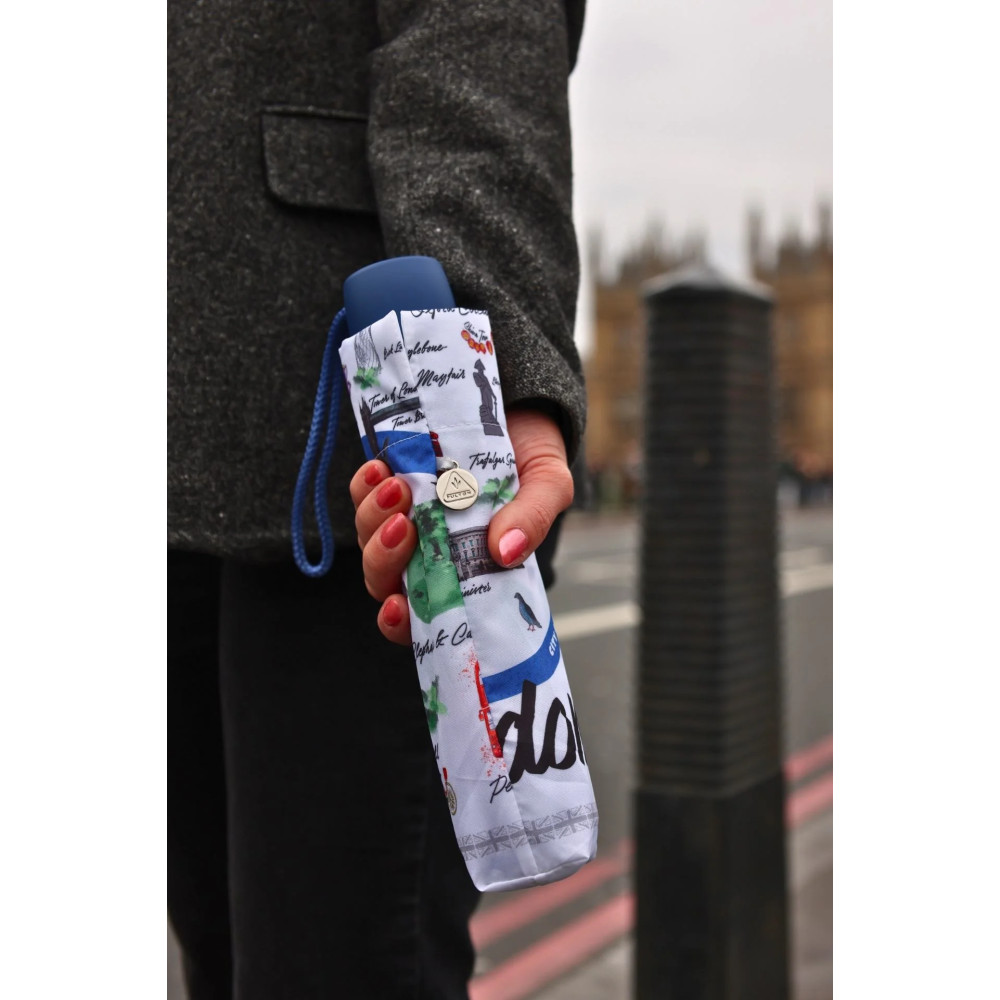 Женский зонт Fulton L354 Minilite-2 London Map (Карта Лондона)