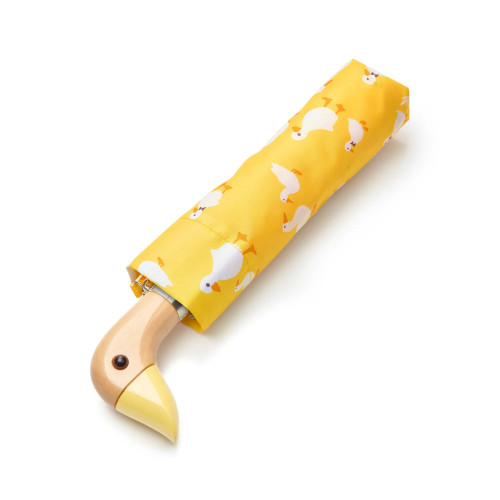 Жіноча парасолька Fulton L926 Curio-2 UV Yellow Duck (Жовта качка)