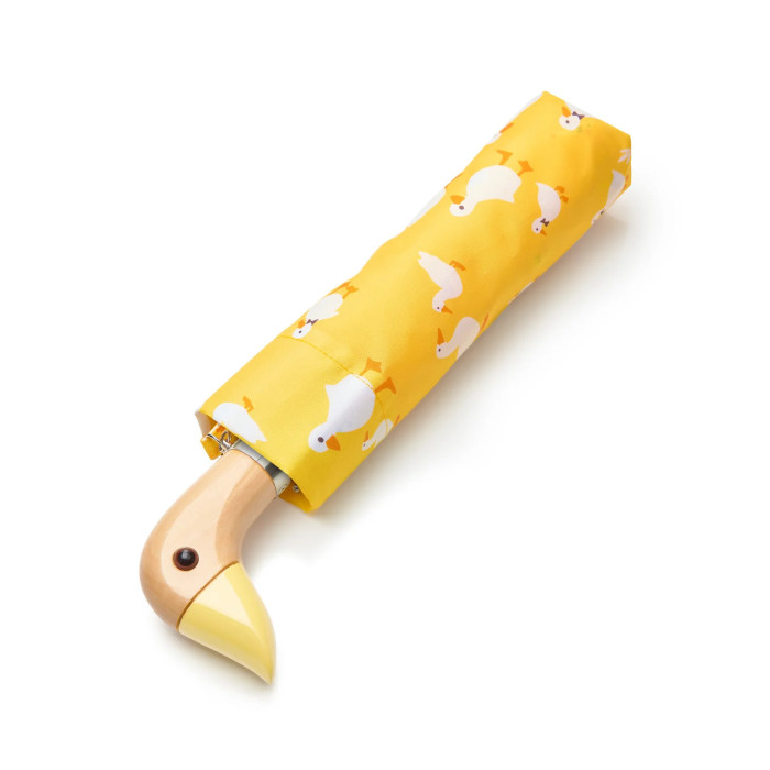 Жіноча парасолька Fulton L926 Curio-2 UV Yellow Duck (Жовта качка)