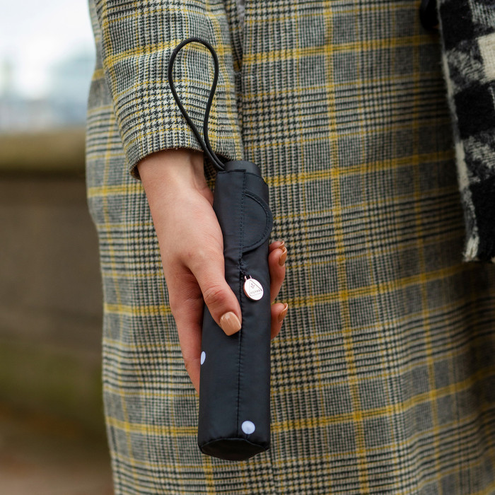 Жіноча парасолька Fulton L553 Superslim-2 Polka Dot (Горох)