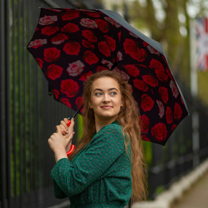 Жіноча парасолька Fulton L754 Bloomsbury-2 Floating Roses (Плаваючі троянди)