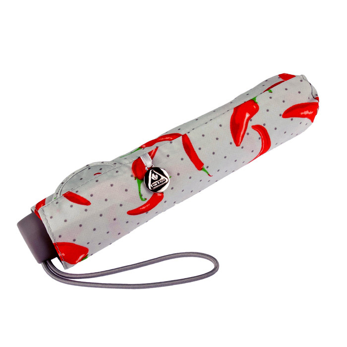 Женский зонт Fulton Superslim-2 L553 - Hot Chilies (Горячие чили)