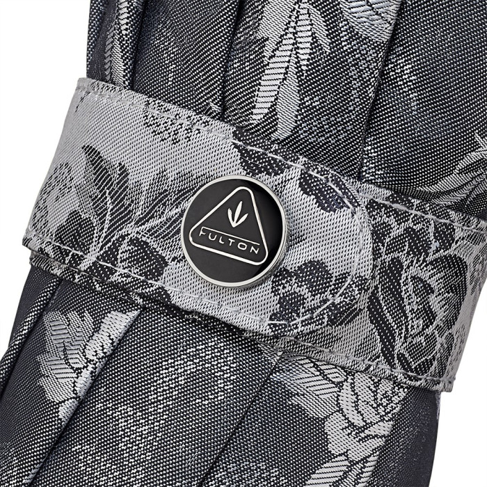 Жіноча парасолька класу Люкс Fulton Diamond L852 Marquise - Jacquard Floral (Маркіза)