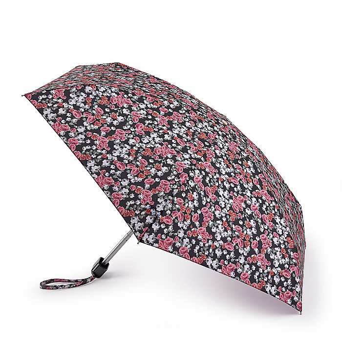 Жіноча міні (кишенькова) парасолька Fulton L501 Tiny-2 Floral Cluster (Квітковий кластер)