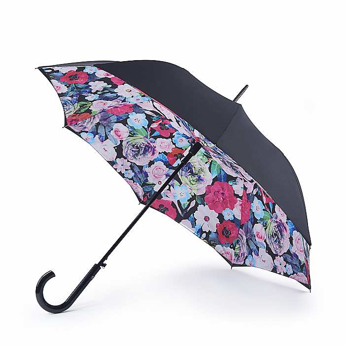 Жіноча парасолька-тростина Fulton L754 Bloomsbury-2 Vibrant Floral (Яскраві квіти)