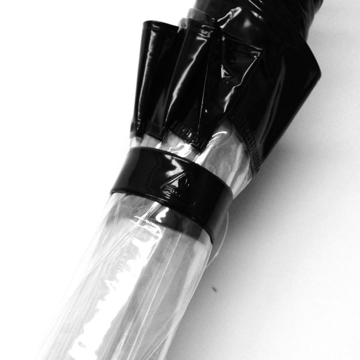 Дитяча парасолька-тростина прозора Fulton Funbrella-2 C603 Black (Чорний)